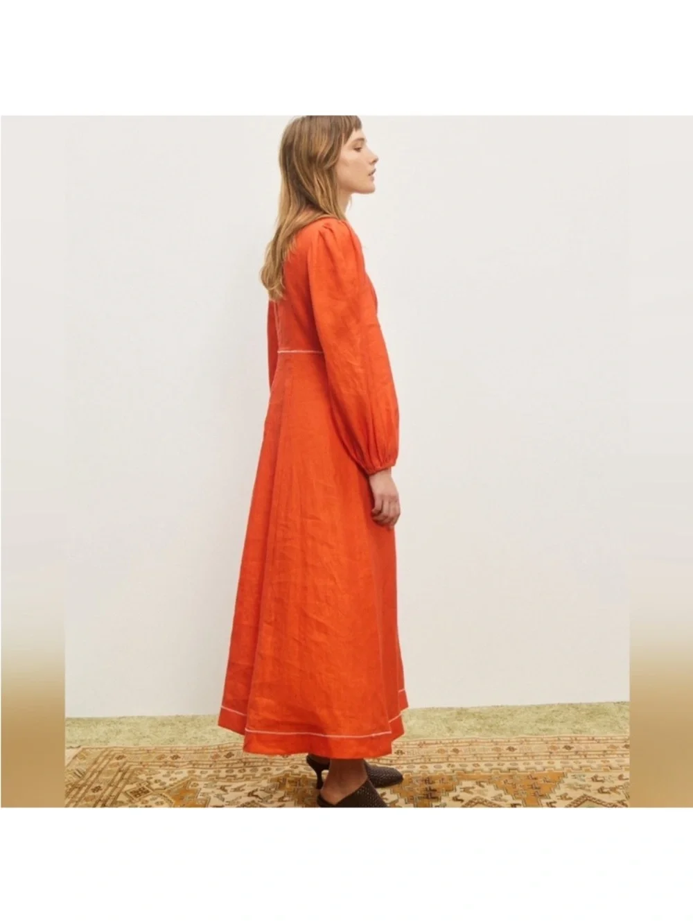 Alemais contessa long sleeve midi dress - Picture 2 of 12